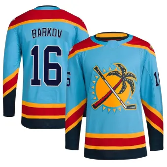 Men's Aleksander Barkov Florida Panthers Reverse Retro 2.0 Jersey - Light Blue Authentic