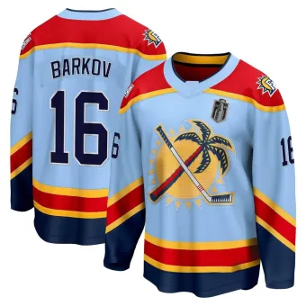 Men's Aleksander Barkov Florida Panthers Special Edition 2.0 2024 Stanley Cup Final Jersey - Light Blue Breakaway