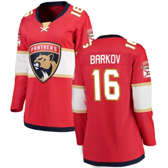 Women's Aleksander Barkov Florida Panthers Home Jersey - Red Breakaway